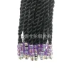 Cross-border new style hair band with small beads, purple sequined bow wig, princess hair band New Look Application Scenario